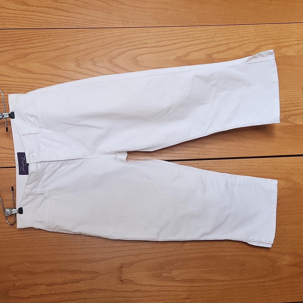 Not your Daughters Jeans, White Capri, denim, Size 8